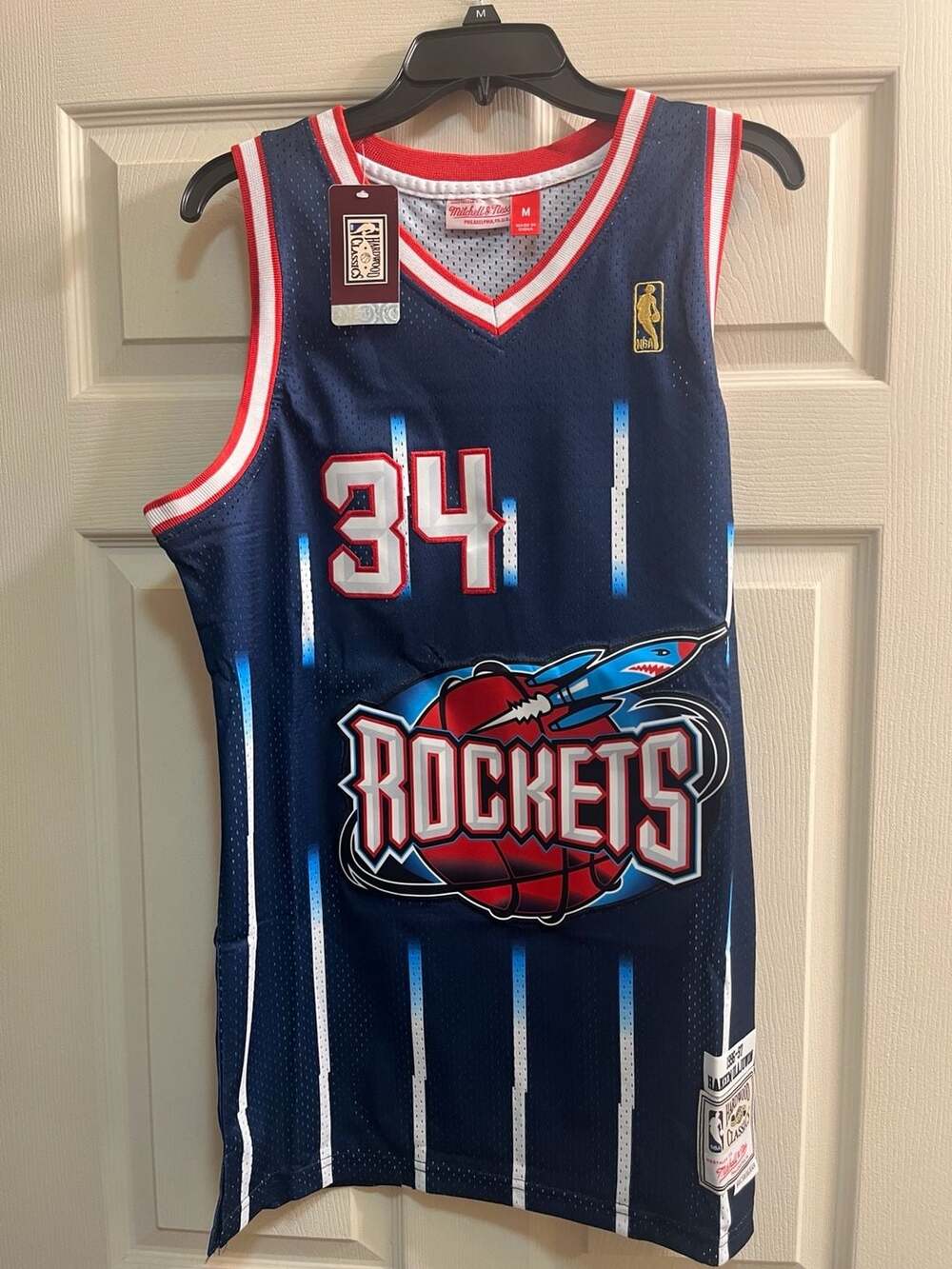 Mitchell & Ness Hakeem Olajuwon Jersey Houston Rockets